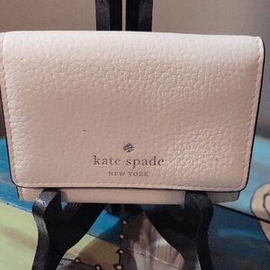 Kate Spade White Leather Wallet